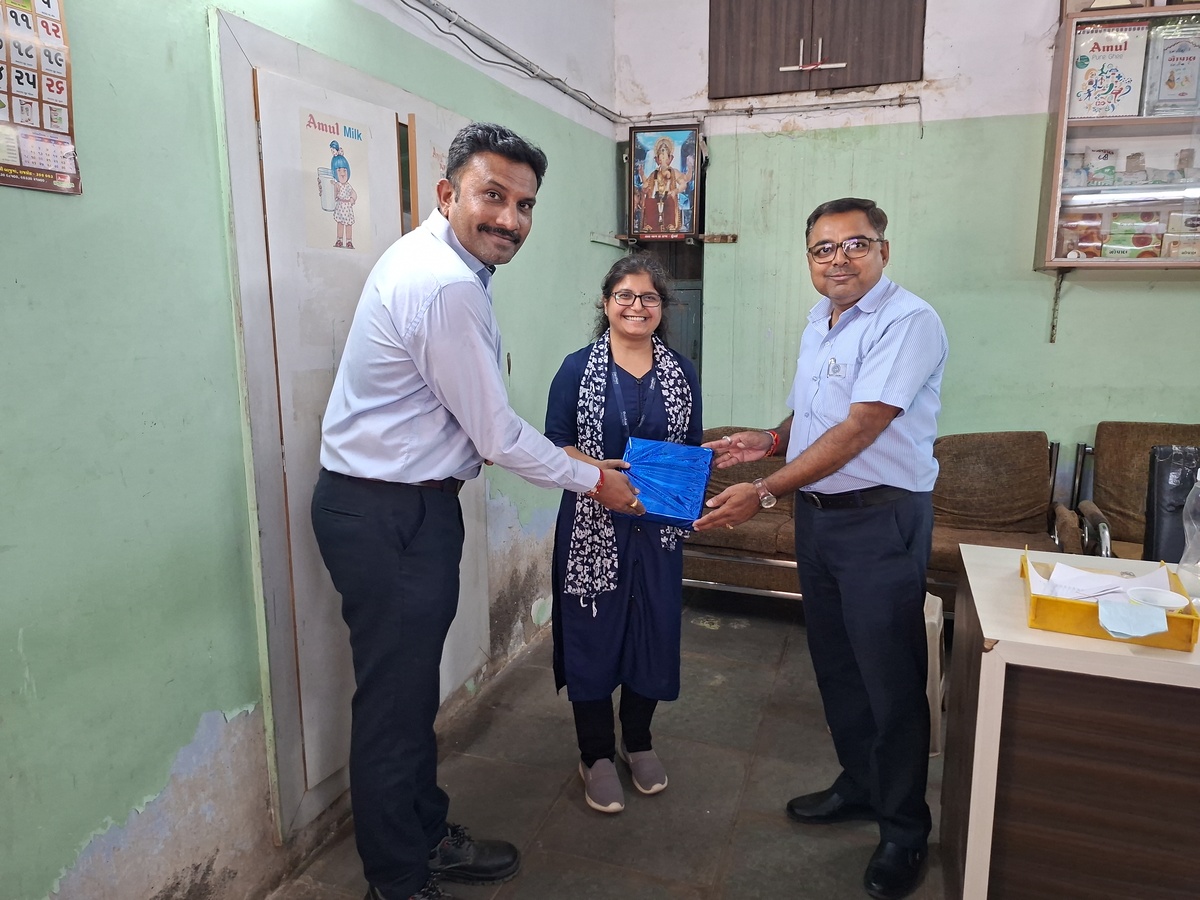 Photos of Industrial Visit to Rajkot District Co-operative Milk Producers’ Union  Ltd., Rajkot 