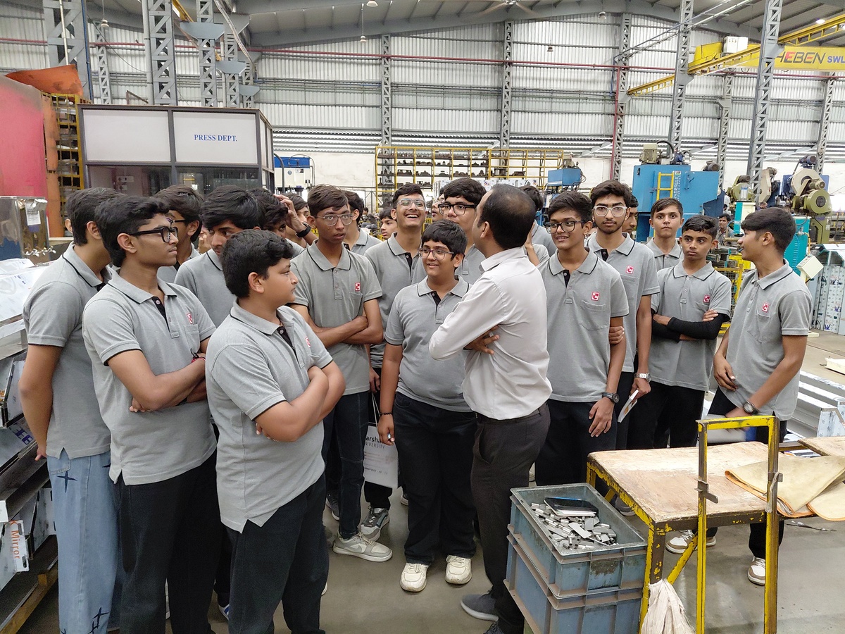 Photos of Industrial Visit to Dharti Agro Engineering 